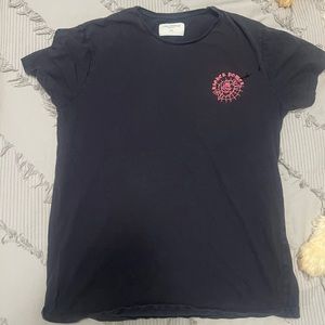 T bar and cotton tee